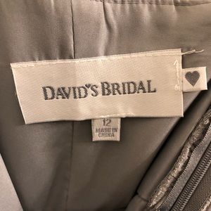 David’s Bridal bridesmaid dress